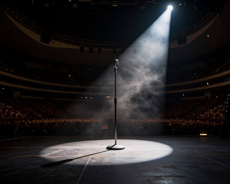Cinematic Stage Atmosphere