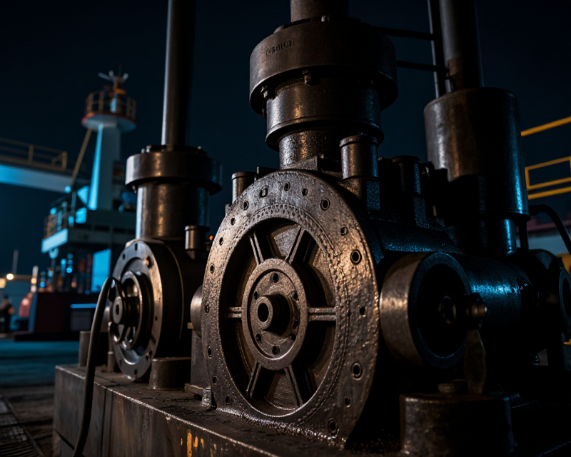 Industrial Marine Engineering Noir