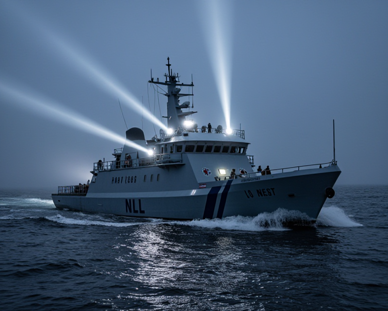 Korean Coast Guard Patrol at NLL