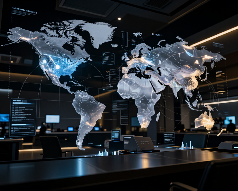 Global AI Diplomacy Concept