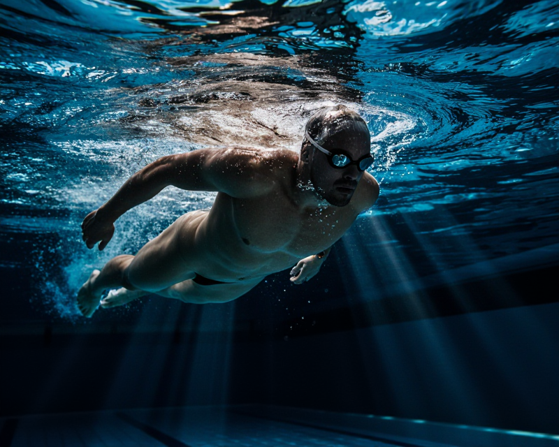Cinematic Swimming Tension