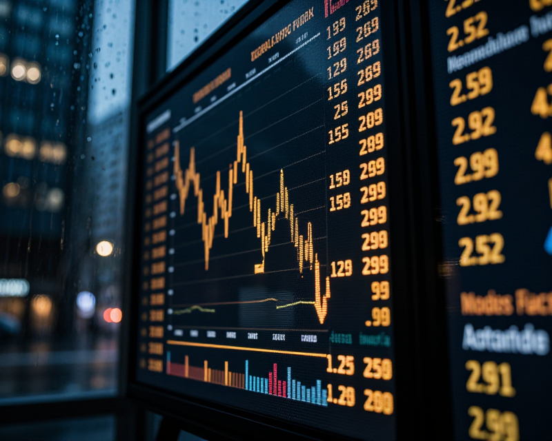 Financial Market Noir