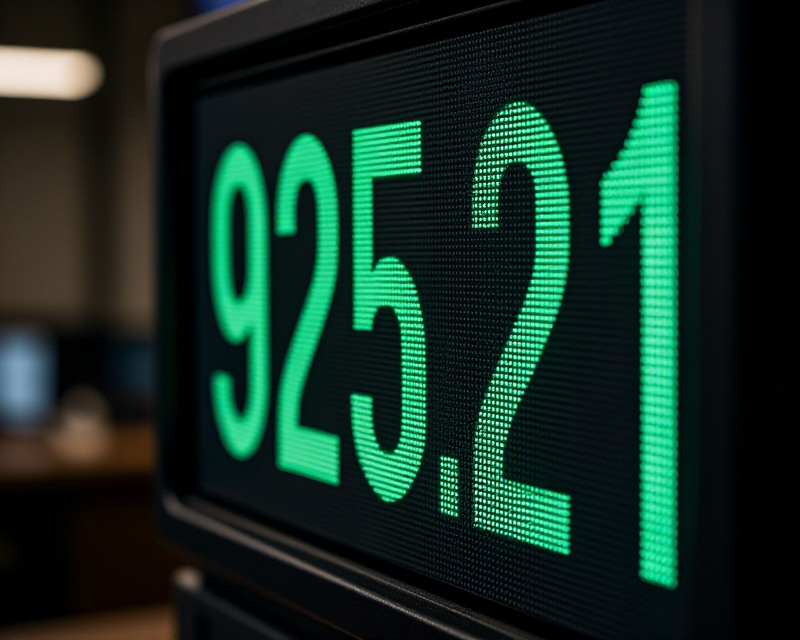 Stock Market Digital Display