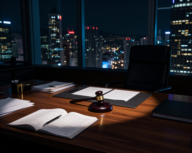 Cinematic Noir Office