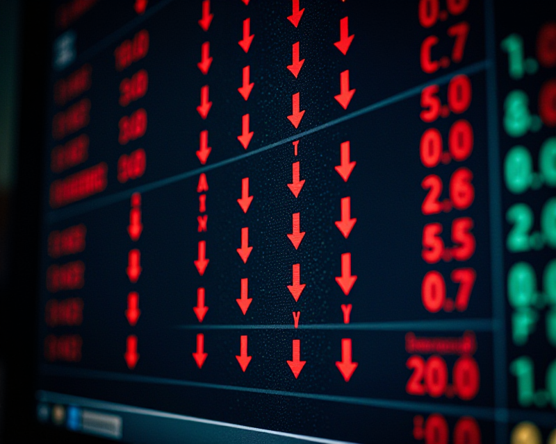 Market Decline Symbolism