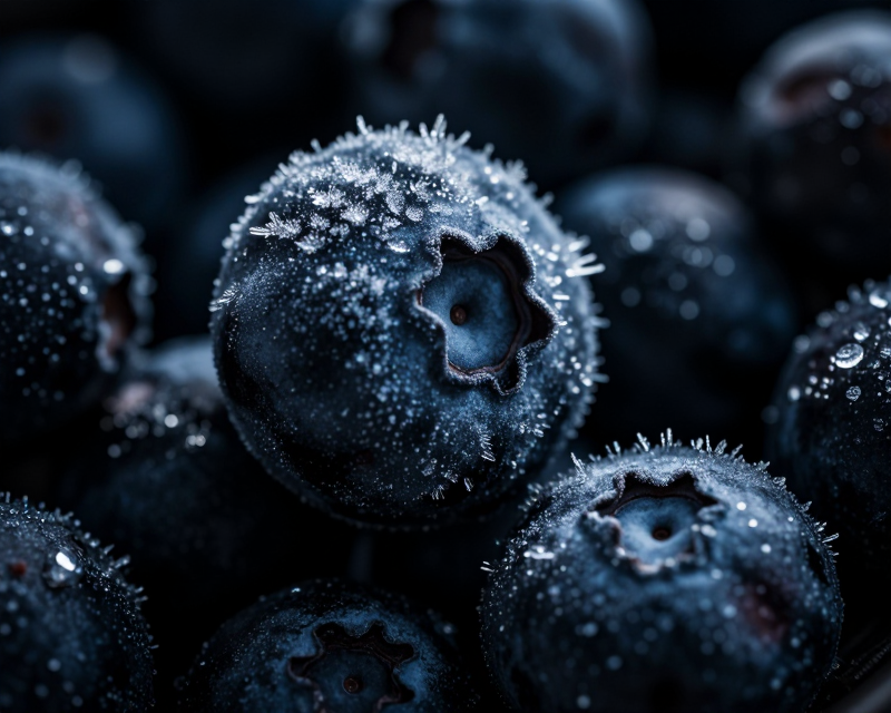 Frozen Blueberries Noir