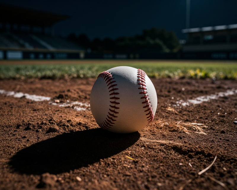 Baseball Noir Atmosphere