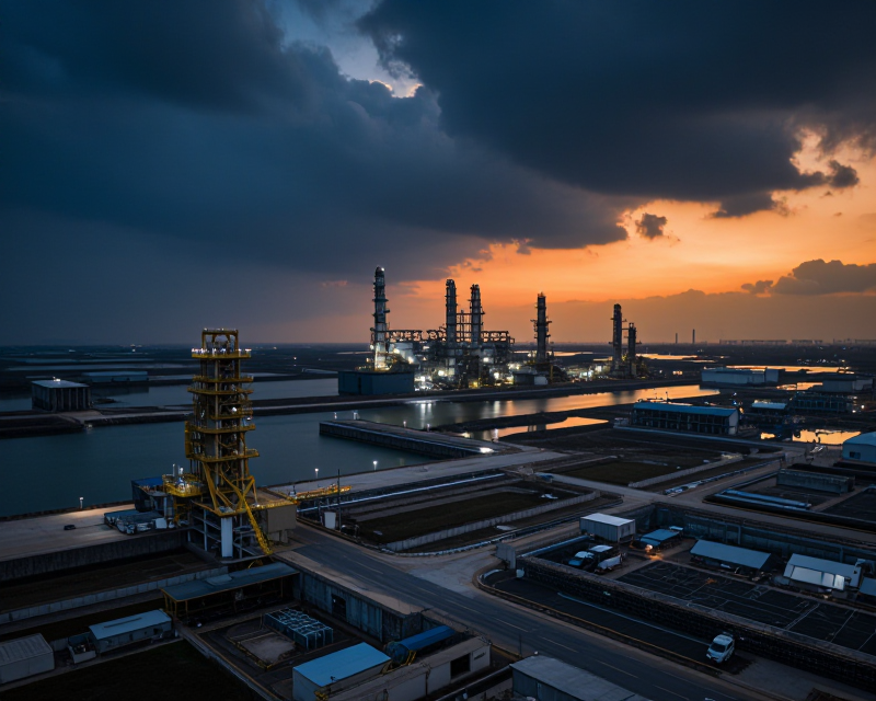 Saemangeum Industrial Landscape