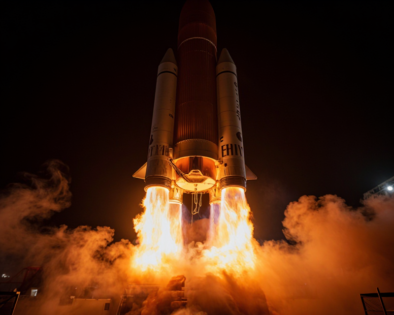 Nuri Rocket Launch